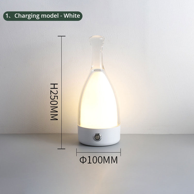 INS Wind Wine Bottle Table Lamp