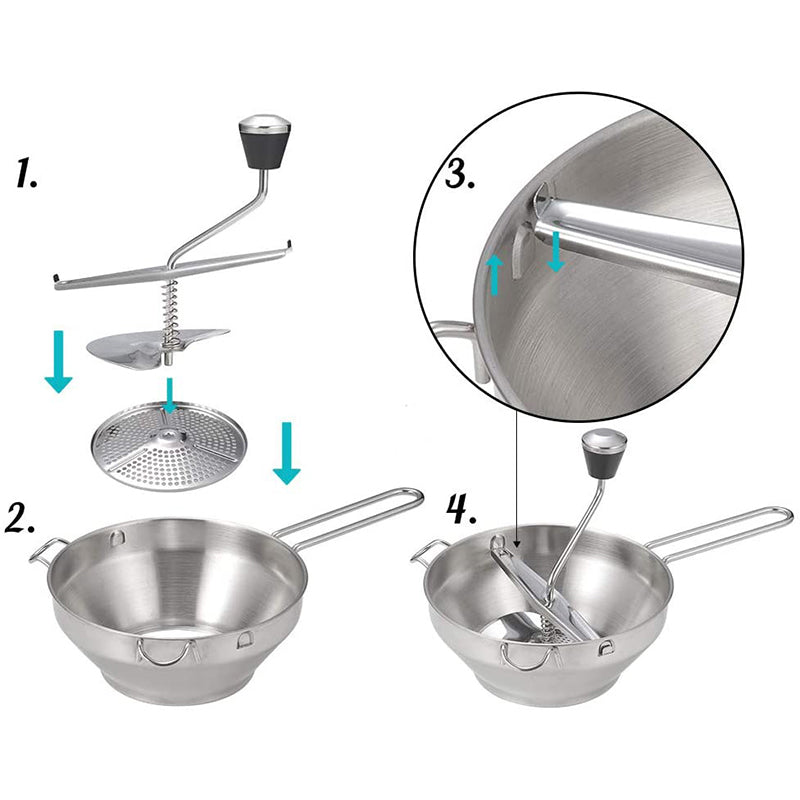 Stainless Steel Food Mixer