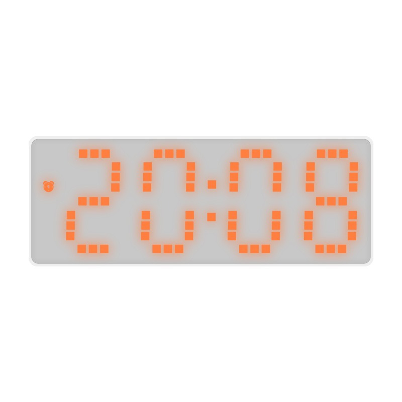 LED Large Character Bedhead Alarm Clock