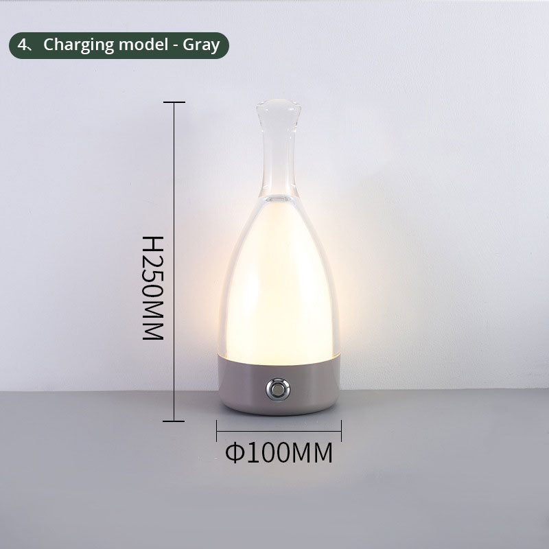 INS Wind Wine Bottle Table Lamp