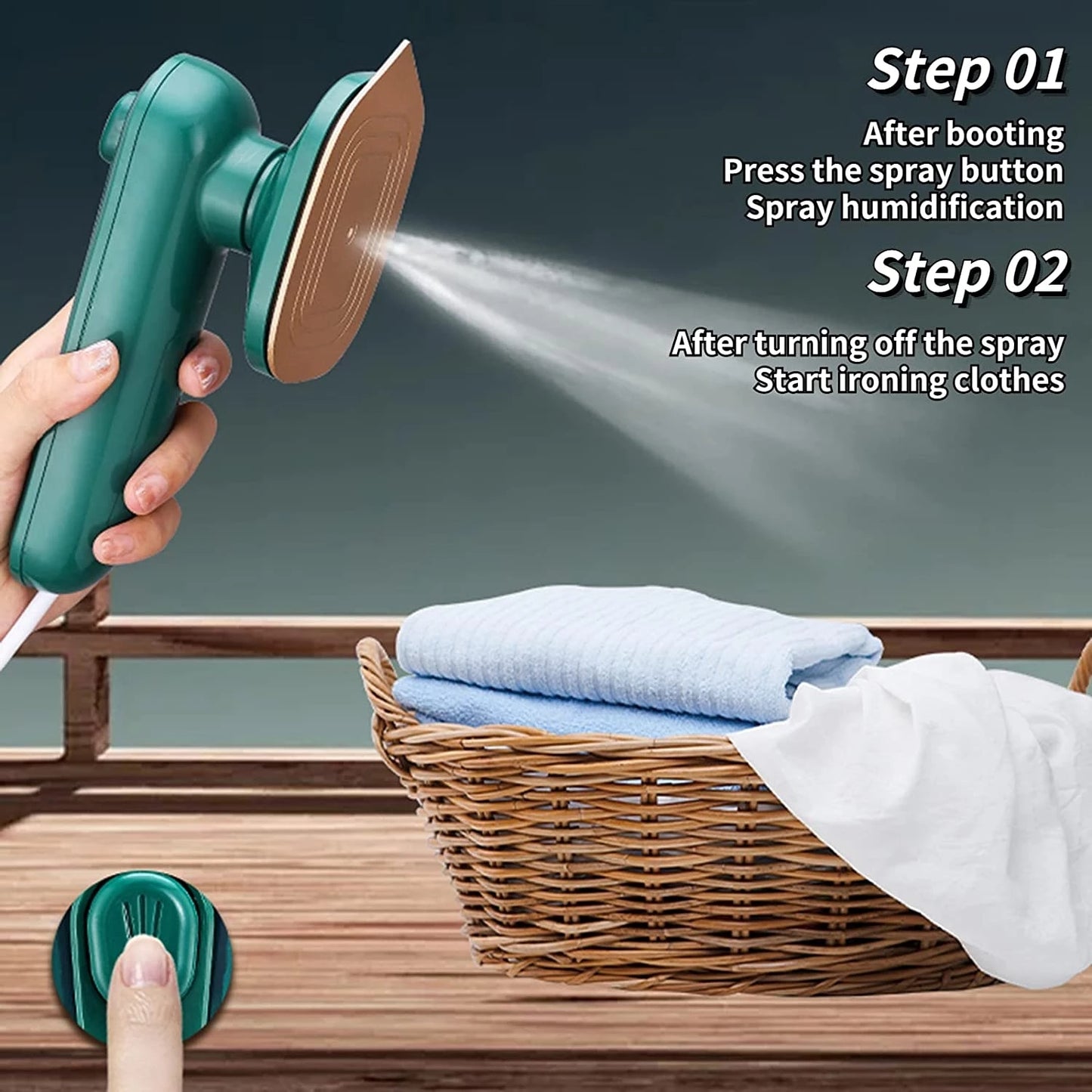 Portable Handheld Steam Iron