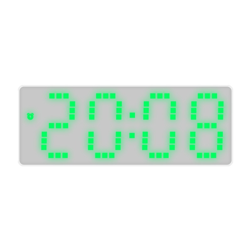 LED Large Character Bedhead Alarm Clock