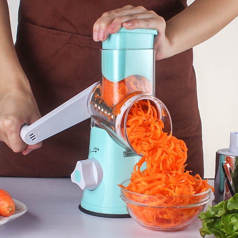 Handheld Drum Vegetable Cutter