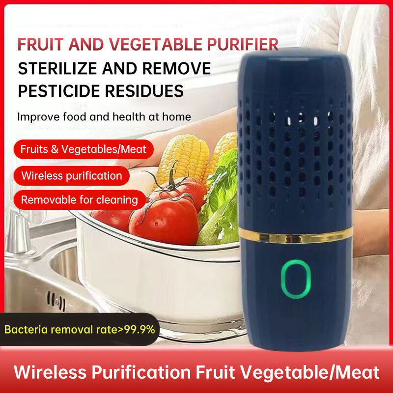 Portable Intelligent Fruit and Vegetable Purifier