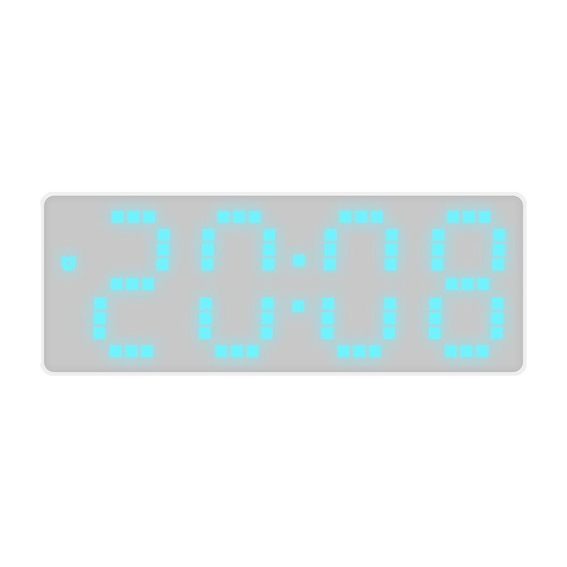 LED Large Character Bedhead Alarm Clock