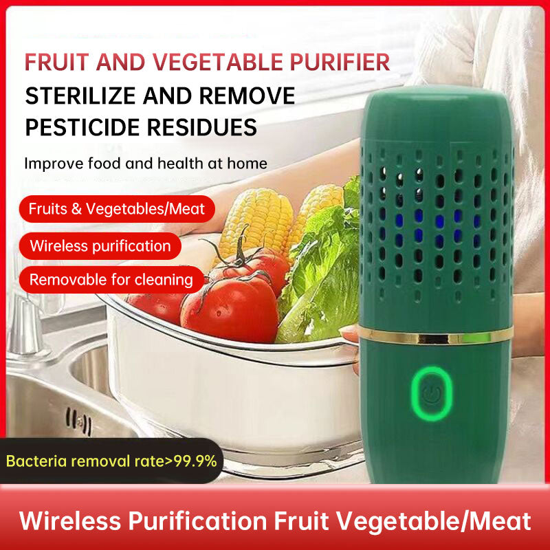 Portable Intelligent Fruit and Vegetable Purifier