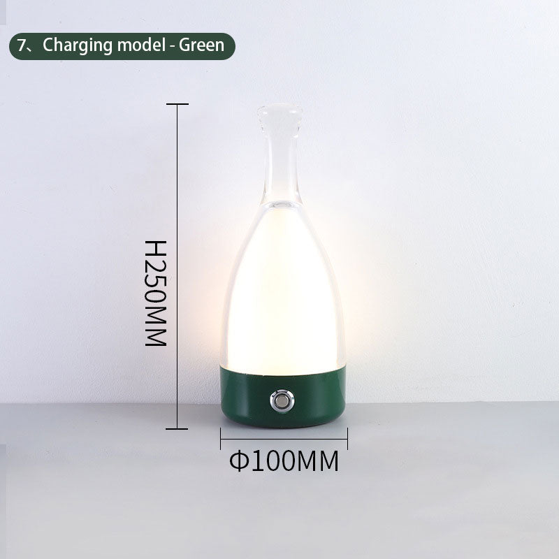 INS Wind Wine Bottle Table Lamp