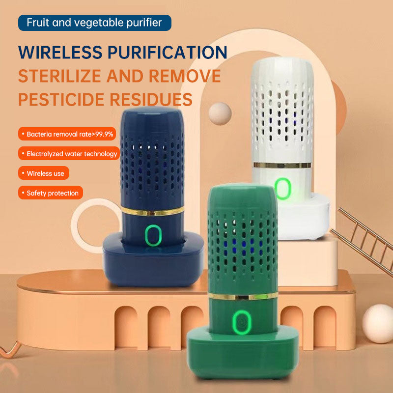 Portable Intelligent Fruit and Vegetable Purifier