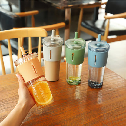 Transparent Straw Cup