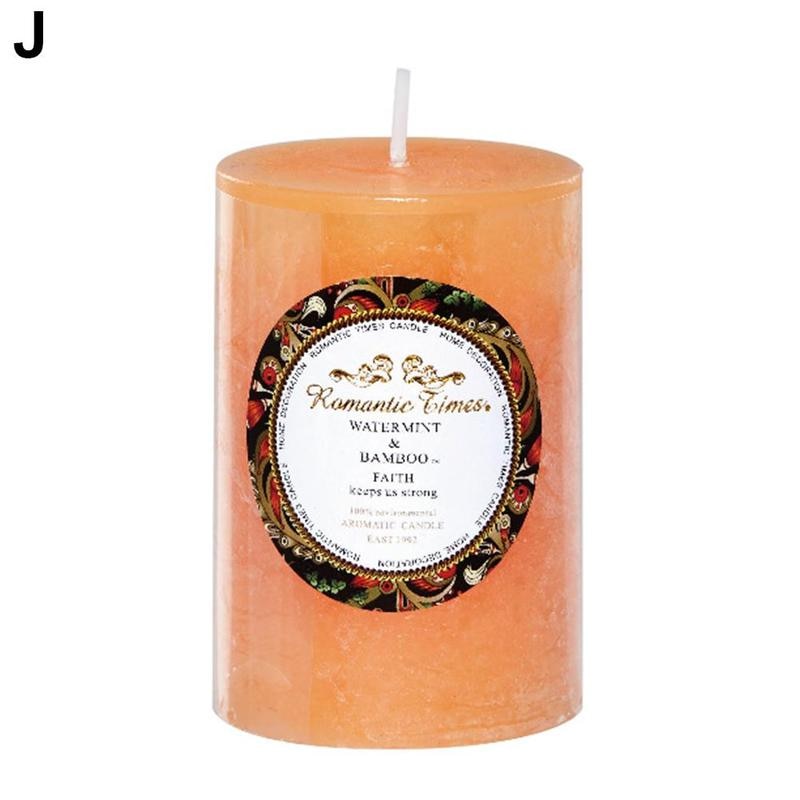 Household Smokeless Column Wax Scented Candles