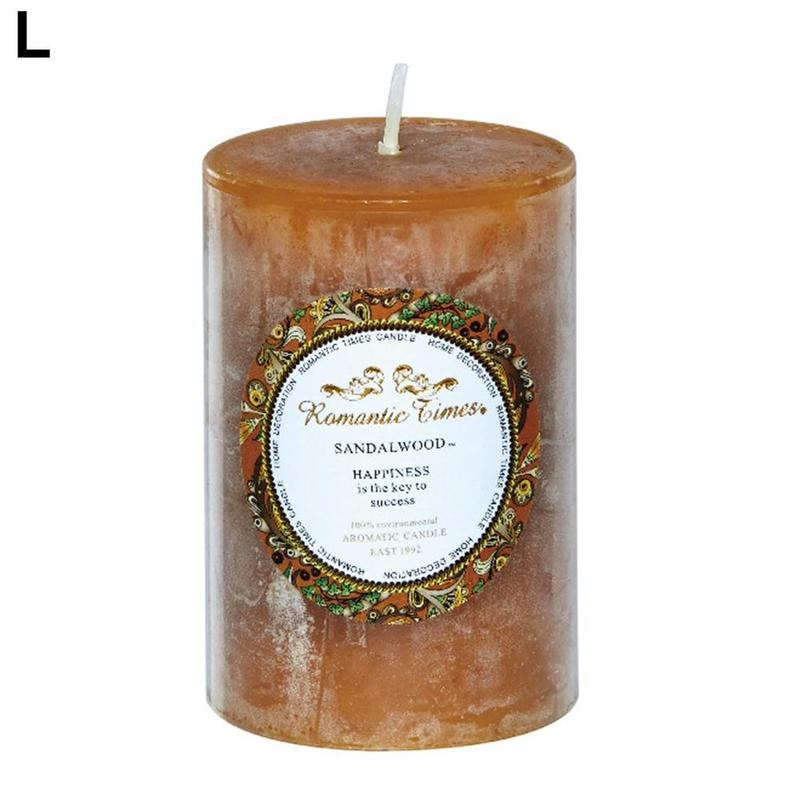 Household Smokeless Column Wax Scented Candles