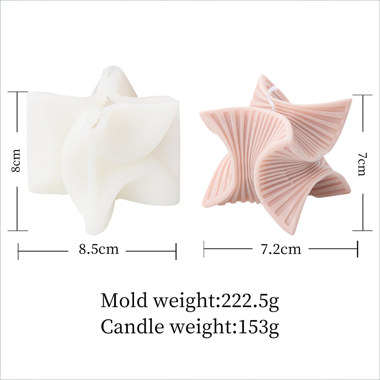 Geometric Shape Candle Silicone Mold