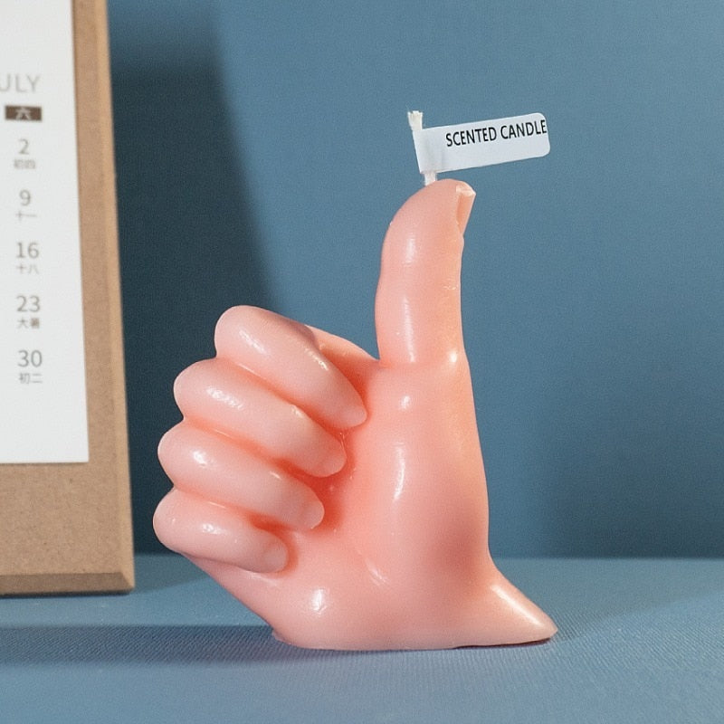 Funny Middle Finger Scented Candle