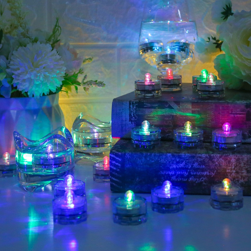 12/24-Piece Flameless LED Tea Lights