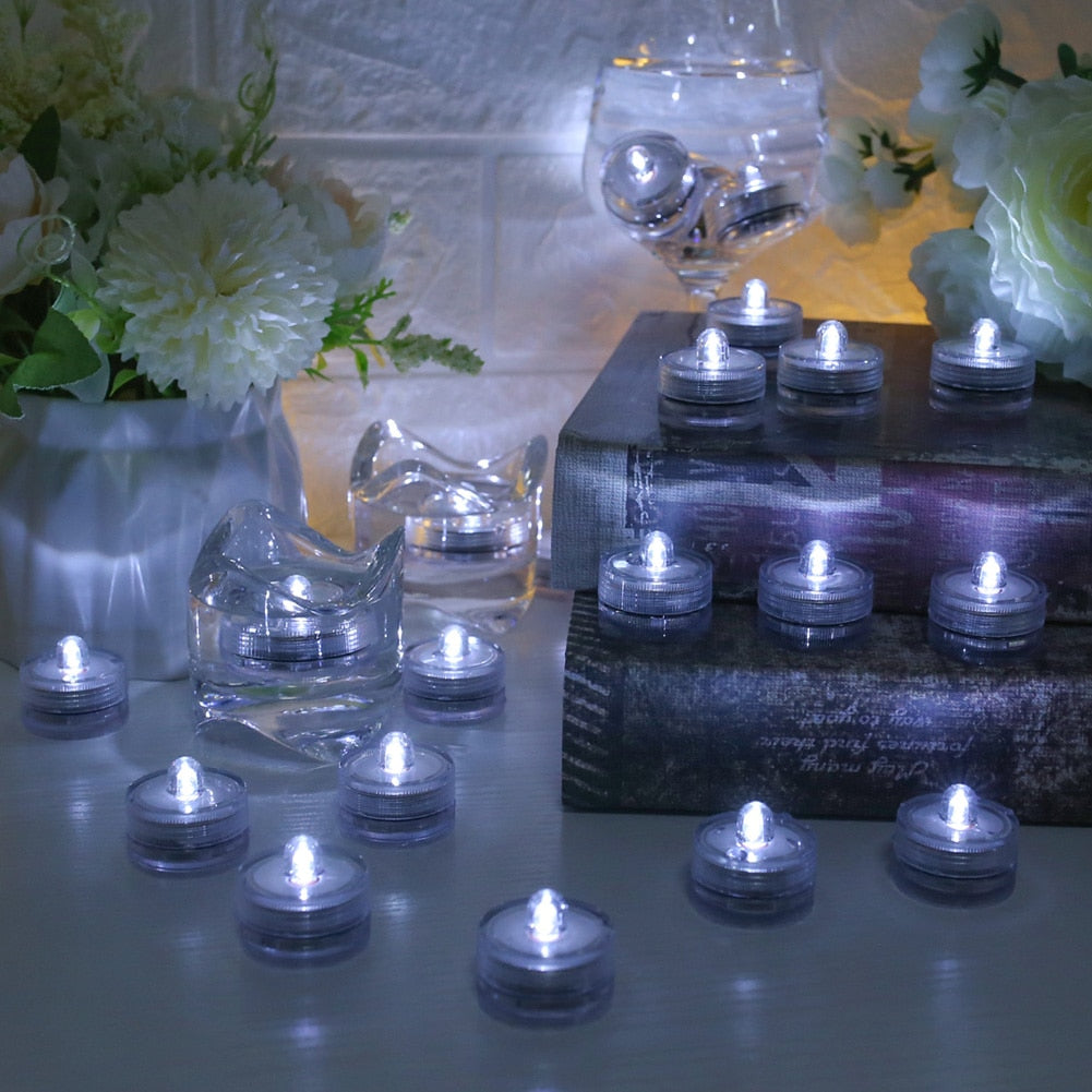 12/24-Piece Flameless LED Tea Lights