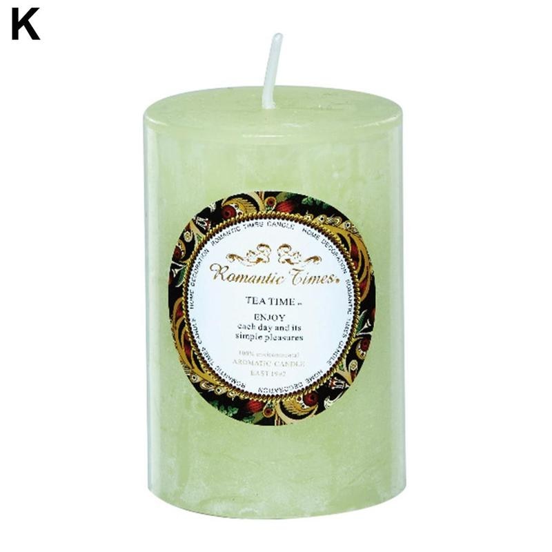 Household Smokeless Column Wax Scented Candles