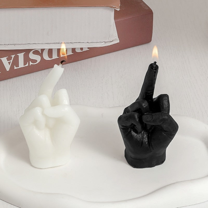 Funny Middle Finger Scented Candle