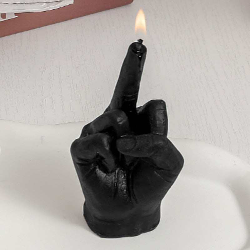 Funny Middle Finger Scented Candle