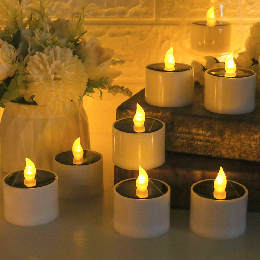 12/24-Piece Flameless LED Tea Lights