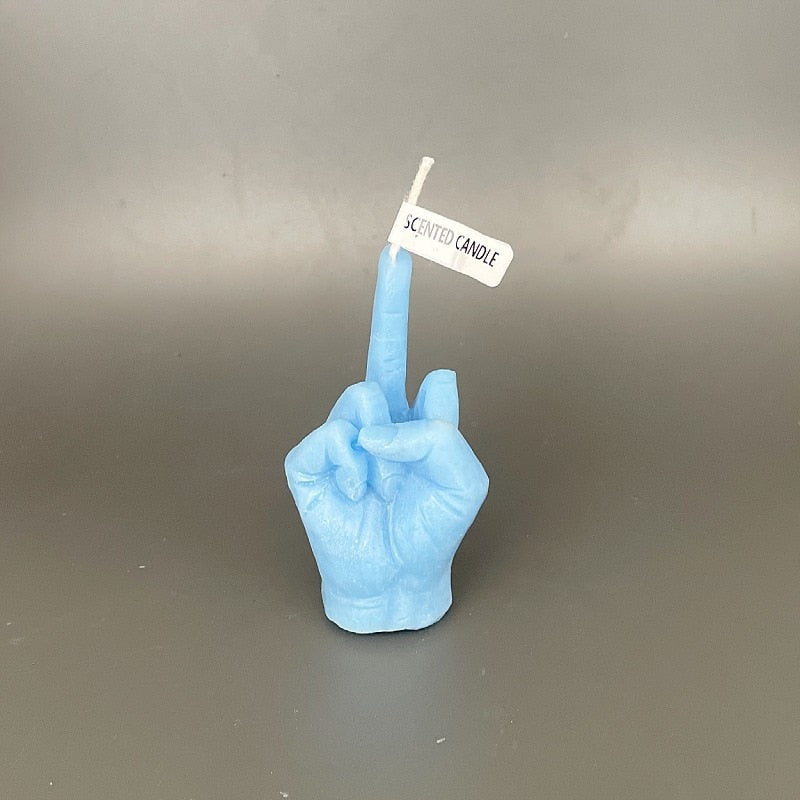 Funny Middle Finger Scented Candle