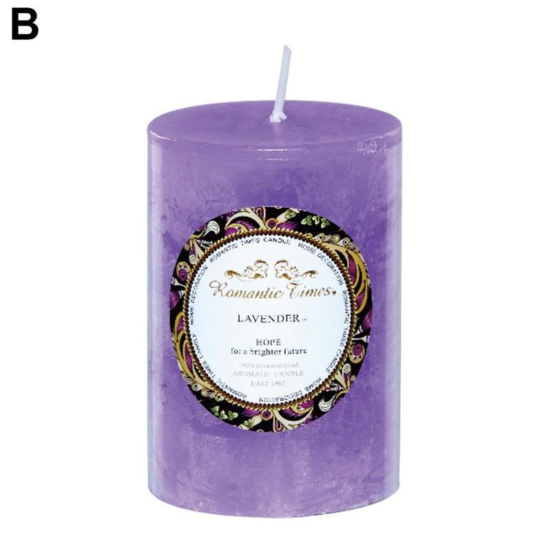 Household Smokeless Column Wax Scented Candles