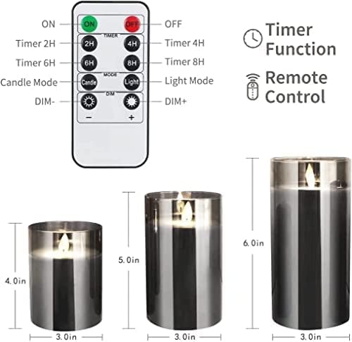 LED Flameless Candles, Battery