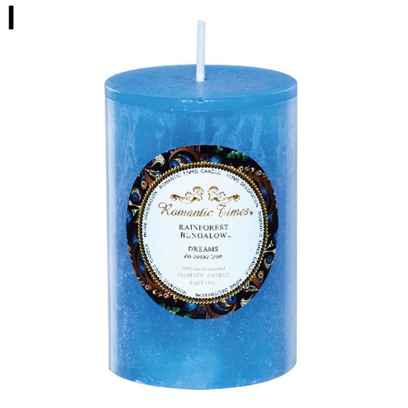 Household Smokeless Column Wax Scented Candles