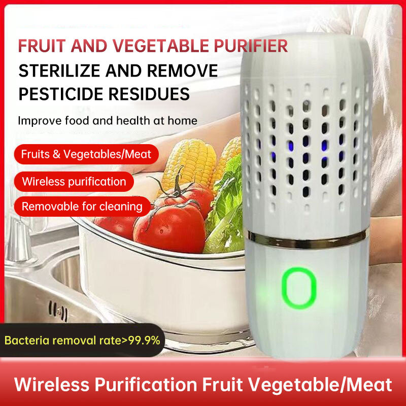 Portable Intelligent Fruit and Vegetable Purifier