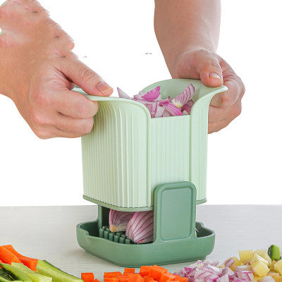 Multi-Function Hand Pressed Vegetable Cutter