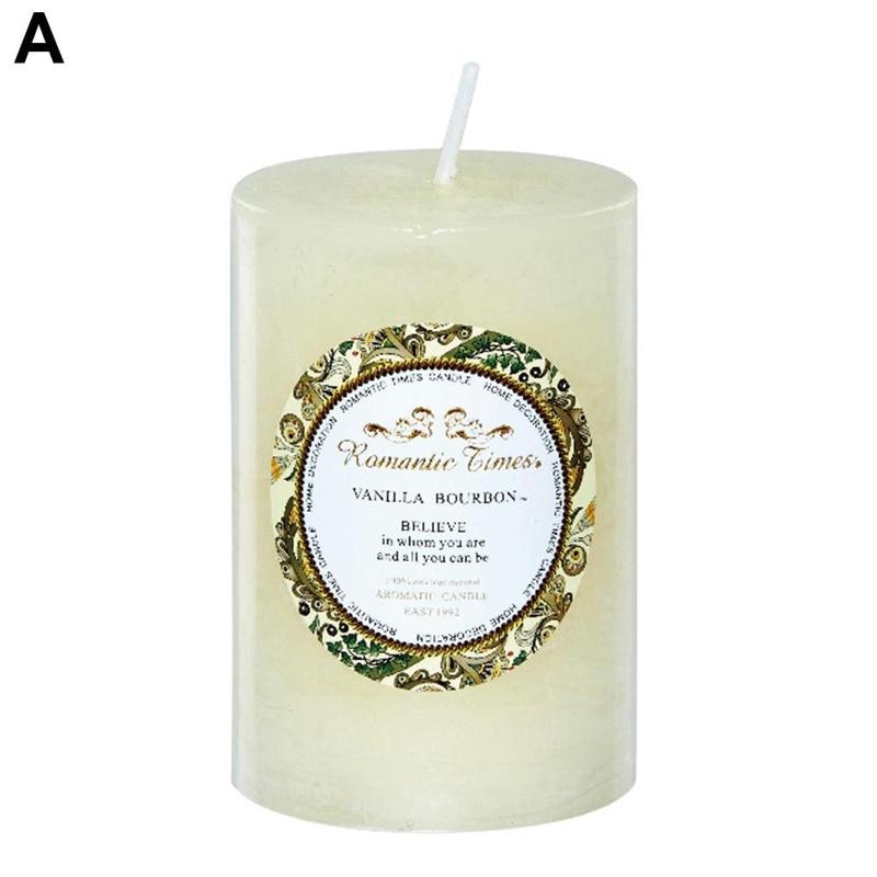 Household Smokeless Column Wax Scented Candles