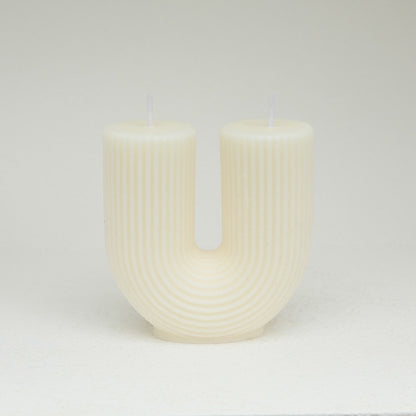 Modern Home Decoration Geometry U-shaped Scented Candles